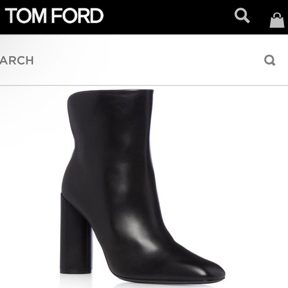 Tom Ford Heeled Ankle Boot, Leather, 38/US 8 - Picture 5 of 12